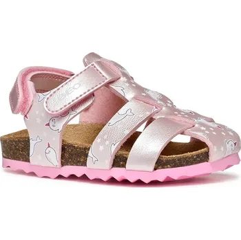 Dívčí sandály Dětské sandály Geox CHALKI růžová barva, B452RA.0PVNF B452RA.0PVNF.20.23 30X, EUR 23