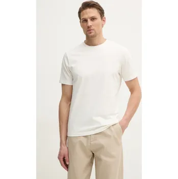 Pánské tričko Bavlněné tričko Hackett London HM500886 bílá 00X, vel. XXL