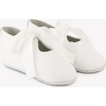 Capáčky Kojenecké kožené boty Tartine et Chocolat bílá barva, CA80001 00X, EUR 19/20