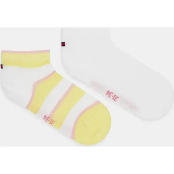 Dětské ponožky Tommy Hilfiger 2-pack 701232712.PPYA žlutá 11X, vel. 31/34