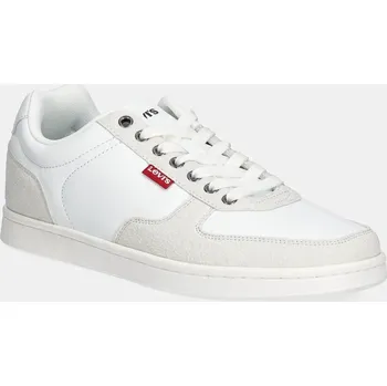 Pánské tenisky Sneakers boty Levi's REECE bílá barva, 235207-51 D7528.0001 00X, EUR 39