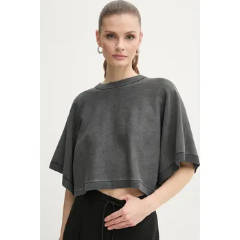 Pánské tričko Bavlněné tričko MICHAEL Michael Kors MS56160HMS šedá 90X, vel. L