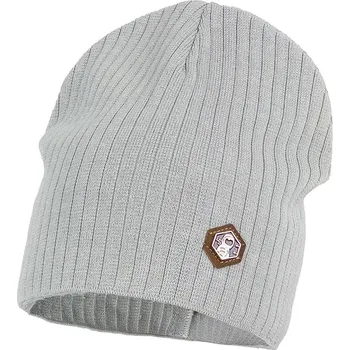 Kojenecká čepice Dětská bavlněná čepice Jamiks SALVO SALVO.Nakr.glo.JWH049.K šedá 90X, vel. 50