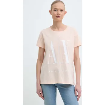 Tričko Armani Exchange oranžová barva, 8NYTCX YJG3Z 8NYTCX.YJG3Z 22X, vel. XS