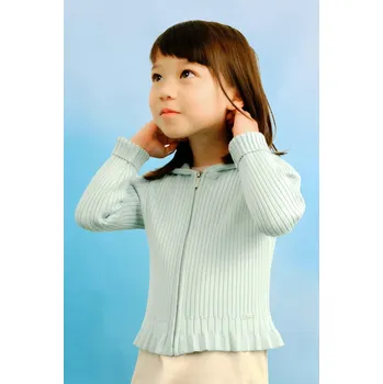 Dívčí svetr Dětský svetr Mayoral tyrkysová barva, 3365 3365.6E.Mini.PPYA 66X, vel. 92