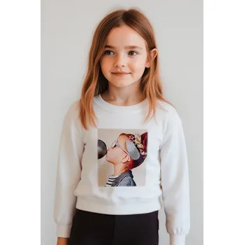 Chlapecká mikina Dětská mikina Mayoral béžová barva, s potiskem, 3401 3401.6F.Mini.PPYA 12X, vel. 98