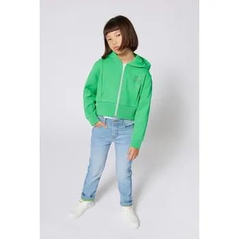 Chlapecká mikina Dětská mikina HUGO G00402.114.150 zelená 76X, vel. 150