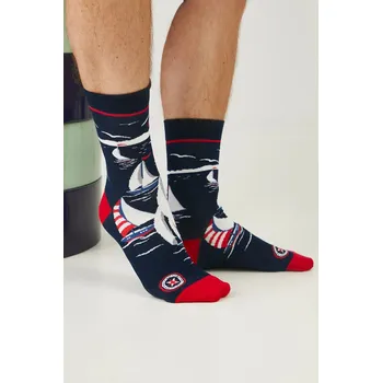 Pánské ponožky Bavlněné ponožky Medicine 2-pack pánské, více barev RS25.LGM107 vícebarevná MLA, vel. 39/42