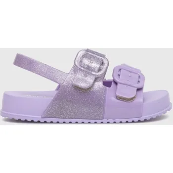 Dívčí sandály Dětské sandály Melissa COZY SANDAL BB fialová barva M.35686 48X, EUR 27