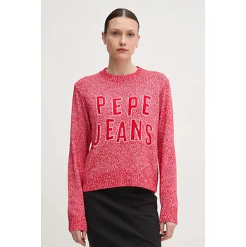 Dámský svetr Svetr Pepe Jeans PANDORA dámský, červená barva, PL702270 33X, vel. L