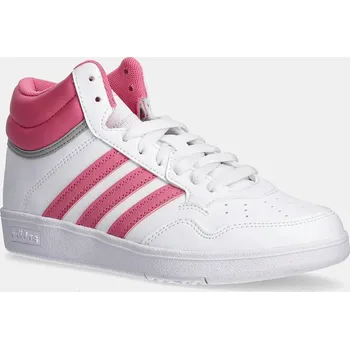 Chlapecká obuv Dětské sneakers boty adidas Originals HOOPS 4.0 MID bílá barva, JI0906 00X, EUR 36