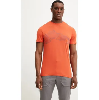Pánské tričko Sportovní tričko Viking Lenta 500.22.6644 oranžová 23X, vel. M