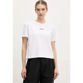 Bavlněné tričko Rossignol Presset bílá barva, RLNWY14 00X, vel. S