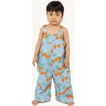 Dětské lacláče Tinycottons BABY STRAWBERRIES DUNGAREE SS25.220 modrá 55X, vel. 68