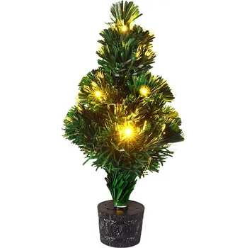 Vánoční dekorace HOMESTYLING Vánoční stromeček s LED osvětlením 45 cm KO-AFB000210