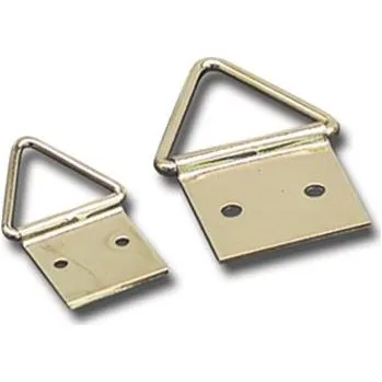 Věšák Očko obrazové 16x25, ocel pomosazená