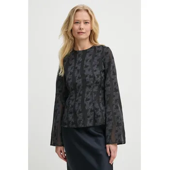 Dámská halenka Halenka Samsoe Samsoe SAANAI F24400157 námořnická modř 59X, vel. XS