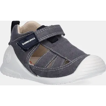 Dívčí sandály Dětské sandály Biomecanics tmavomodrá barva, 252188 90A, EUR 18