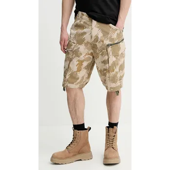 Pánské kraťasy Bavlněné šortky G-Star D08566.D955 béžová 80X, vel. 32