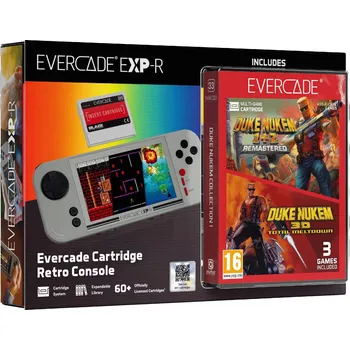 Herní konzole Evercade EXP-R and Duke Nukem Collection 1 - retro konzole