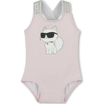 Dámská móda Jednodílné dětské plavky Karl Lagerfeld Z30512.60.81 růžová 03X, vel. 60