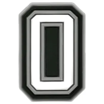 Dámská běžecká obuv PVC přívěšek na Crocs boty ve tvaru písmene O Dekorativní ozdoba na obuv Jibbitz styl Doplňky pro dětské i dospělé boty