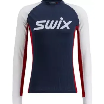 Pánské termoprádlo Swix RaceX Classic pánské triko dlouhý rukáv Navy/White vel. L