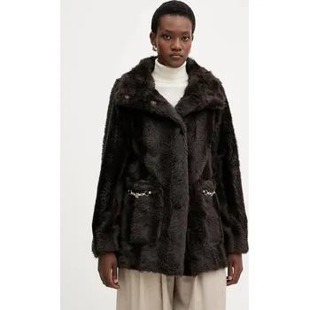 Kabát Fracomina FR25WC4002O44501 hnědá 89X, vel. XS