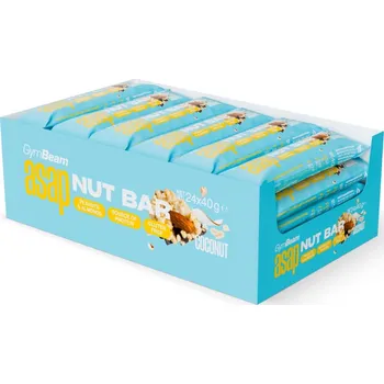 GymBeam Nut Bar 24 x 40 g kokos