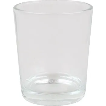 Svícen Skleněný svícen 4,5 cm x 6,5 cm