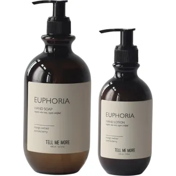 Mýdlo Set EUPHORIA - Mýdlo na ruce a krém na ruce