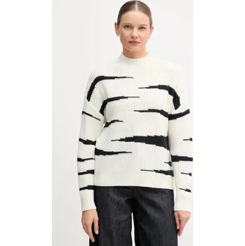 Dámský svetr Svetr z vlněné směsi Marc Aurel 8044.8000.82090 béžová 01B, vel. 34