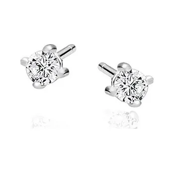 Náušnice Stříbrné náušnice JOANNA 3 mm Ag 925/1000