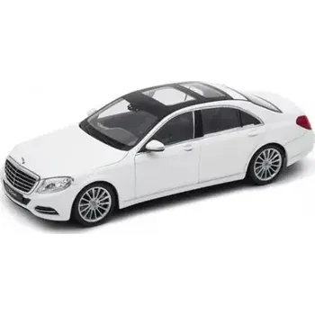autíčko Welly Mercedes-Benz S-Class model 1:24 bílá (WE24051W)