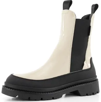 Dámské kozačky Gant vysoký kotník na hrubé podešvi Prepnovo putty cream/black 23551158 - 39 | P652846