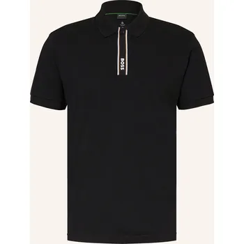 Pánská košile Boss Pánská Žerzejová Polokošile Paddy, černá, L