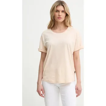 Pánské tričko Bavlněné tričko G-Star Rolled up sl BF béžová barva, D24524-4107 D24524.4107 02X, vel. S