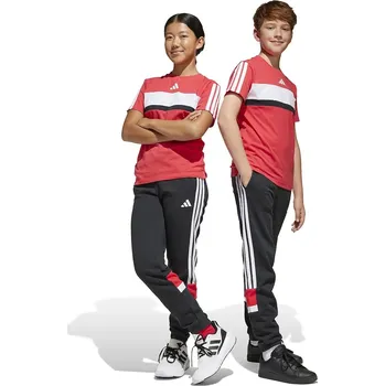 Dětské tepláky adidas černá barva, s aplikací, JC7485 99X, vel. 128