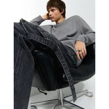 Pánská móda Džíny baggy - M - House - černá - 094II-99J