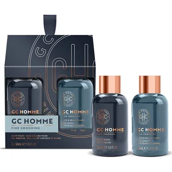Kosmetická sada Grace Cole Homme Fine Grooming Mini Set ( Černý pepř & Mandarinka ) - Dárková mini sada péče o tělo