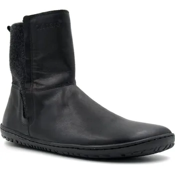 Dámské kozačky OK Bare dámské zateplené barefoot boty Baki černé Velikost: 40