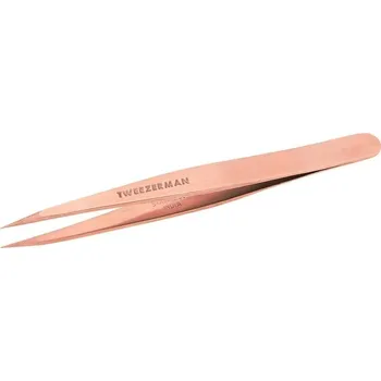 Kosmetická pinzeta Tweezerman - Point Tweezer - Spitz, Rose Gold Pinzety unisex