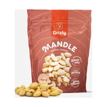 Mandle natural loupané 250 g