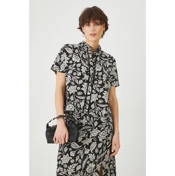 Dámská košile Košile s příměsí lnu Medicine RS25.KKD070 černá 99A, vel. S