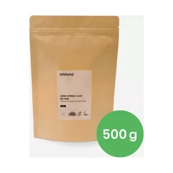 Len zlatý RAW BIO 500 g