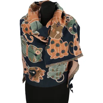 Šála Trendy dámská šála Agria, modrá