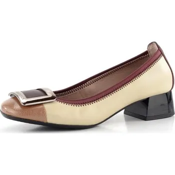 Dámské lodičky Hispanitas kombinované lodičky se sponou almond/milk Milan CHI243673 - 38 | P687718