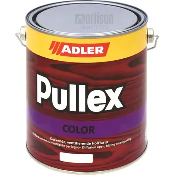 barva a nátěr na dřevo ADLER Pullex Color - krycí barva na dřevo 2.5 l Türkisgrün /