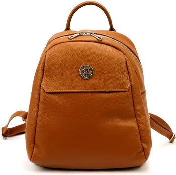 Městský batoh Dámský kožený batoh Gregorio 1742 koňakový