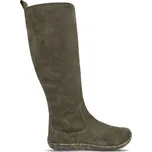 BAŤA KOZAČKY Semiš | Dámské barefoot kozačky - 36